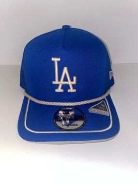 New Era 9Fifty Mens Los Angeles Dodgers Royal Blue Snapback Cap